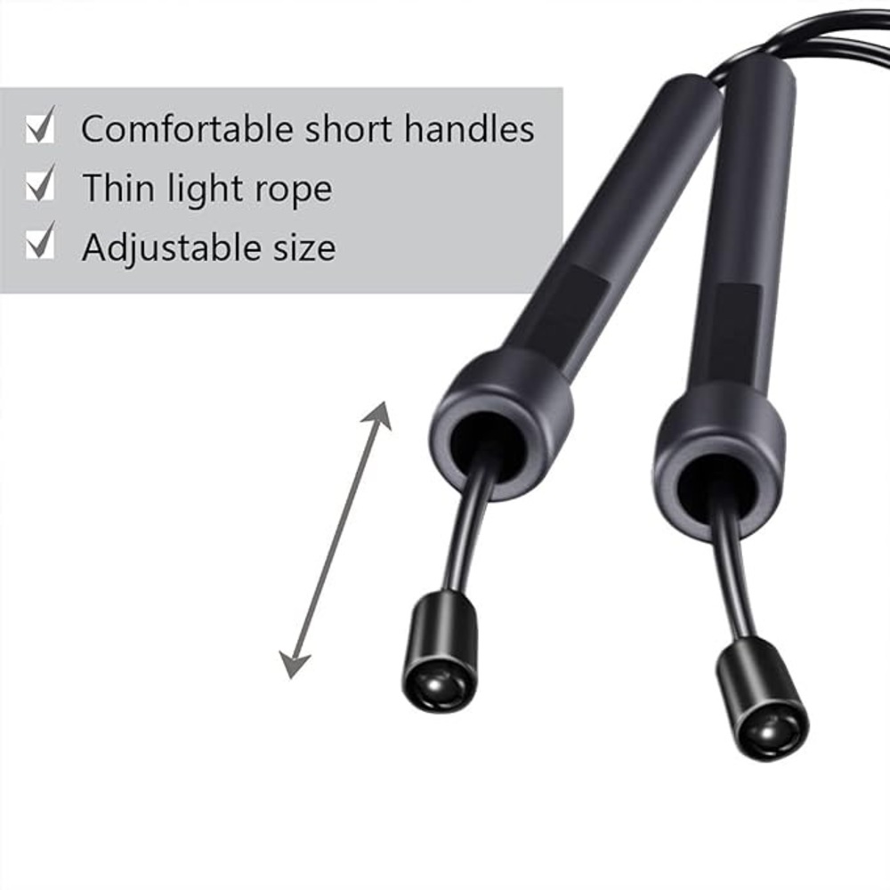 Adjustable Light Weight Jump Rope - Picture 2 of 5